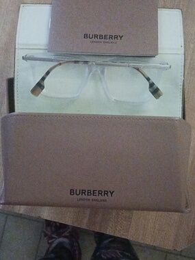 Burberry Square Ellis Eyeglasses Unisex BE 2378 EUC
